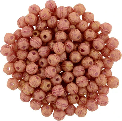 Tjeckiska English Cut - Pacifica Watermelon 3 mm, 50-pack Hilmas Pyssel