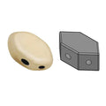 Paros® Par Puca® - Opaque Beige Ceramic Look, 10 gram Les perles par Puca® - Paris