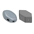 Paros® Par Puca® - Opaque Blue Ceramic Look, 10 gram Les perles par Puca® - Paris