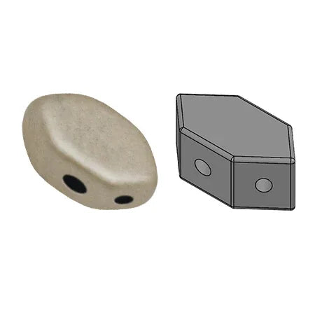 Paros® Par Puca® - Metallic Matte Beige, 10 gram Les perles par Puca® - Paris