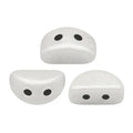 Kos® Par Puca® - Opaque White Ceramic Look, 10 gram Les perles par Puca® - Paris