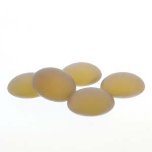 Cabochon Backlit - Matte Pink / Citrine 25mm 1 styck Hilmas Pyssel