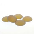 Cabochon Backlit - Matte Pink / Citrine 18mm 1 styck Hilmas Pyssel