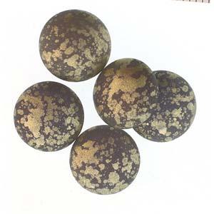 Cabochon Backlit - Matt Purple Gaze 18mm, 1 styck Hilmas Pyssel