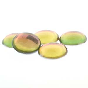 Cabochon Backlit - Pink / Citrine 18mm, 1 styck Hilmas Pyssel
