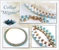 Mönster Halsband - MEGANE Les perles par Puca® - Paris