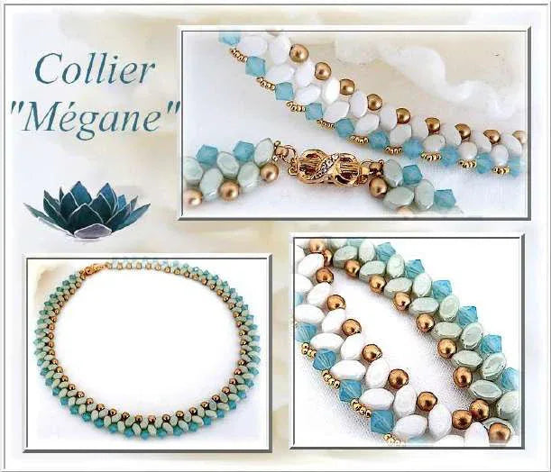 Mönster Halsband - MEGANE Les perles par Puca® - Paris