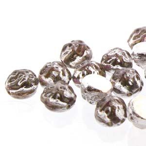 Baroque Cabochon - Backlit Purple Haze 7mm 2-håls 10-pack Hilmas Pyssel