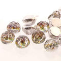 Baroque Cabochon - Backlit Vapor 7mm 2-håls 10-pack Hilmas Pyssel