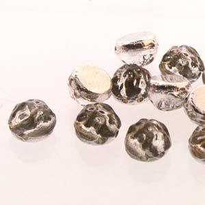 Baroque Cabochon - Backlit Menthol 7mm 2-hål 10-pack Hilmas Pyssel