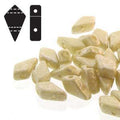 Kite Bead - Silver Splash Chalk Opaque 9x5mm 10 gram Hilmas Pyssel