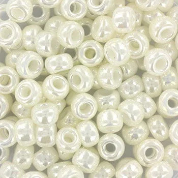 Miyuki Seed Beads - Ivory Pearl Ceylon 6/0, 10 gram Miyuki