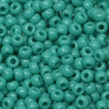 Miyuki Seed Beads - Opaque Turquoise Green 8/0, 10 gram Miyuki