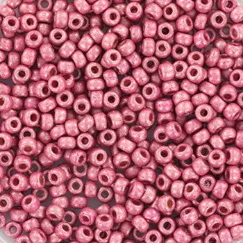 Miyuki Seed Beads - Duracoat Galvanized Matte Hot Pink 11/0 - 10 gram Miyuki