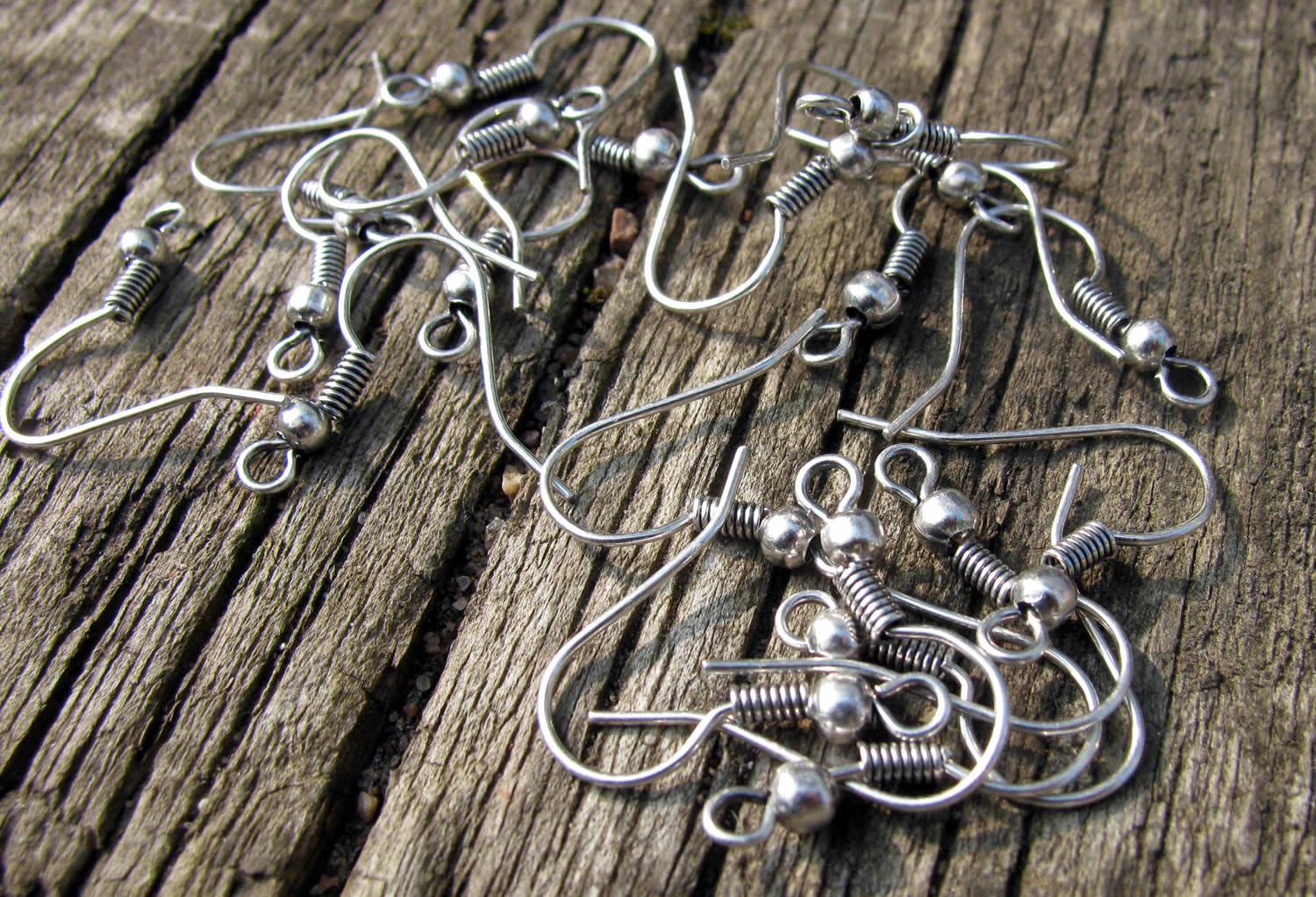 Örkrok Silverfärgad - med kula 20-pack Grekisk Metall