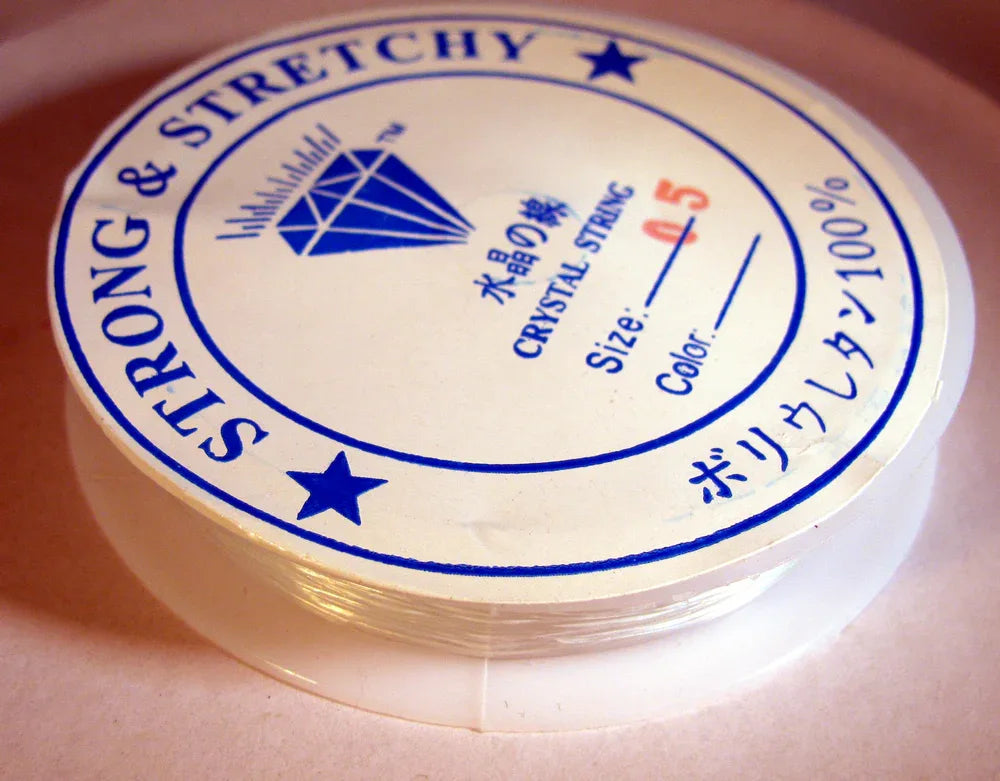 Elastisktråd - Klar 0,5mm 10m Hilmas Pyssel