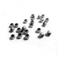 Klämpärlor - Silverfärgade 2,5 mm 50 st
