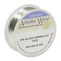 Artistic Wire 24 Ga - Silver Pläterad Non Tarnish, 1 stor rulle Artistic wire