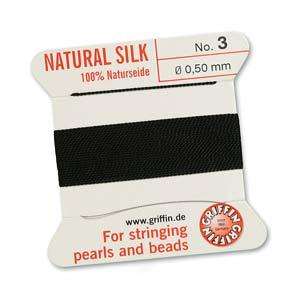 Griffin Silk - Svart strl 3, 1 förpackning Griffin