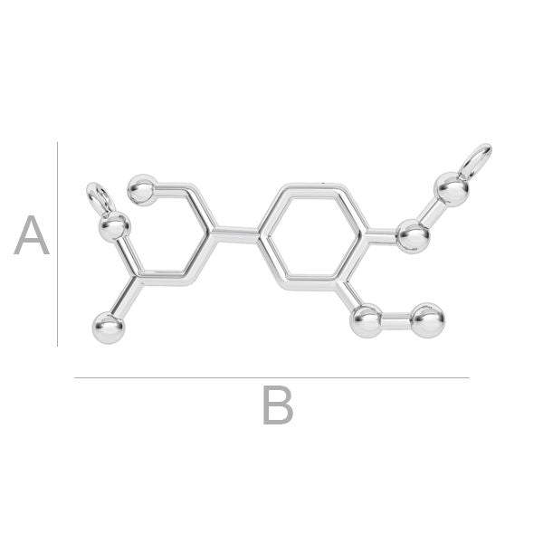 Berlock 925 Silver - Adrenalin 1 styck Hilmas Pyssel