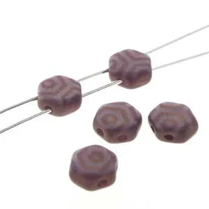 Honeycomb - Purple Laser Matte Web Bronze 6mm, 1 sträng Hilmas Pyssel