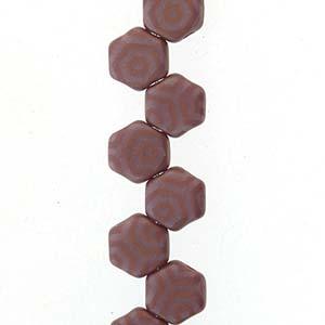 Honeycomb - Purple Laser Matte Web Bronze 6mm, 1 sträng Hilmas Pyssel