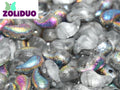 Zoliduo Höger - Etched Crystal Vitrail 5x8mm, 20-pack Hilmas Pyssel