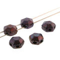 Honeycomb Jewel - Jet Iris Luster 6mm, 1 sträng Hilmas Pyssel