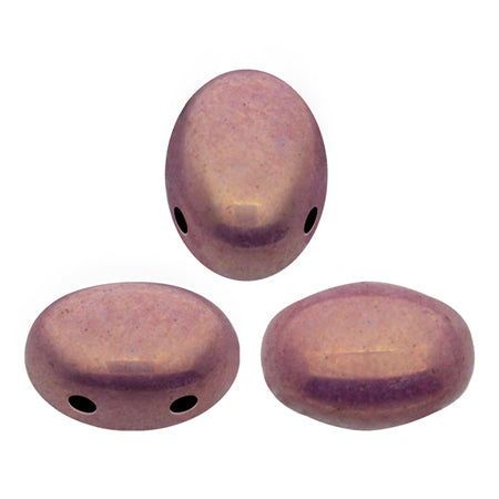 Samos® par Puca® - Opaque Mix Violet/Gold Ceramic Look, 10 gram Les perles par Puca® - Paris