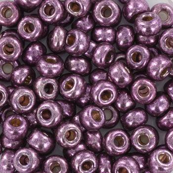 Miyuki Seed Beads - Duracoat Galvanized Eggplant 6/0, 10 gram Miyuki