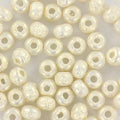 Miyuki Seed Beads - Baroque White 6/0, 5 gram Miyuki