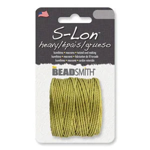 S-lon Heavy Macrame - Lemongrass 1 rulle Hilmas Pyssel