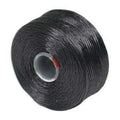 S-Lon Bead Thread - Charcoal Grey, Storlek AA, 1 Rulle Hilmas Pyssel