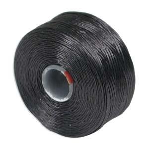 S-Lon Bead Thread - Charcoal Grey, Storlek AA, 1 Rulle Hilmas Pyssel