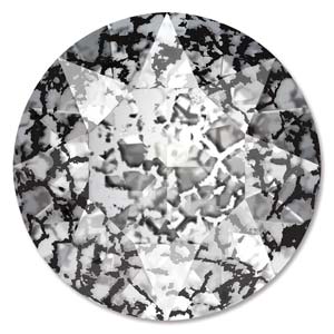 Swarovski Chaton 1088 SS39 - Crystal Black Patina 8mm, 1 styck Swarovski