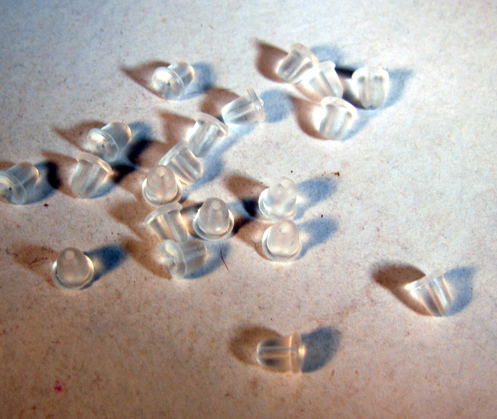 Gummiploppar - 20-pack för örhängen Hilmas Pyssel