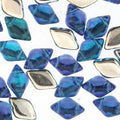 Matubo Gemduo - Backlit Aqua/Pink 8x5mm, 10 gram Matubo