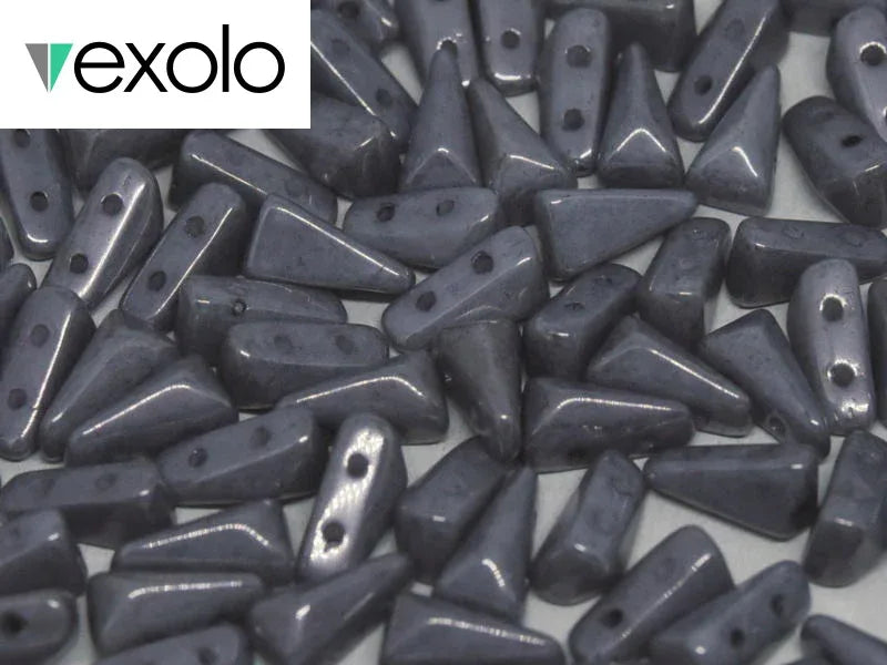 Vexolo® - Alabaster Grey Luster 5x8mm, 20-pack Hilmas Pyssel