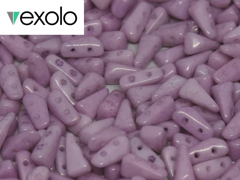 Vexolo® - Alabaster Lila Luster 5x8mm, 20-pack Hilmas Pyssel