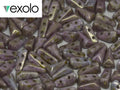 Vexolo® - Alabaster Lila Gold Luster 5x8mm, 20-pack Hilmas Pyssel