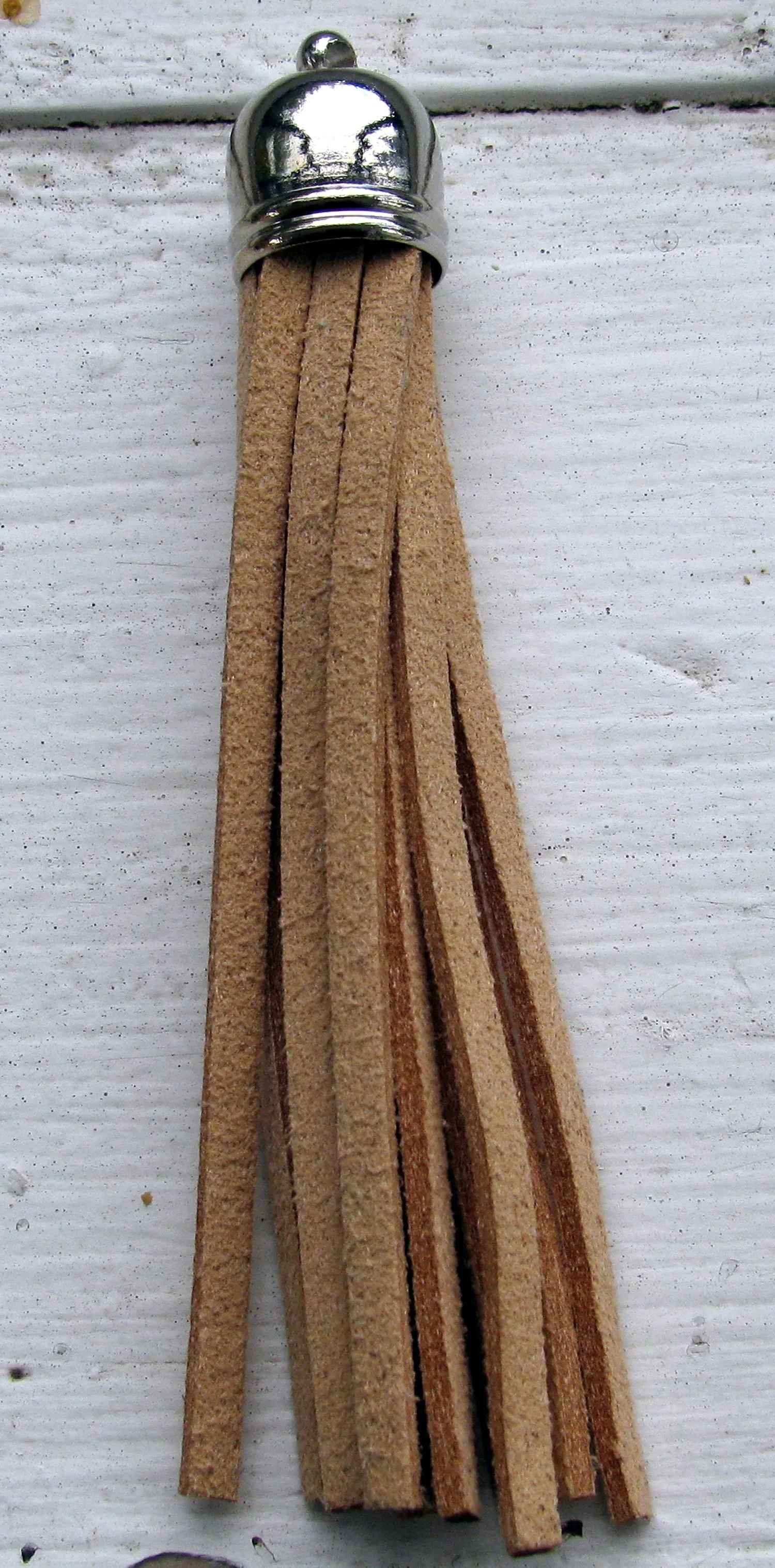 Hänge Tassel - Moccaimitation Ljusbrun 1 Pack