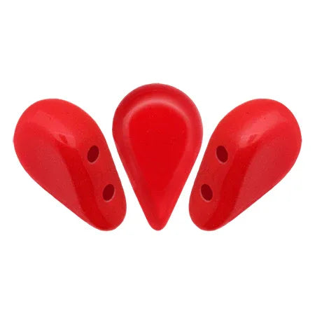 Amos® par Puca® - Opaque Coral Red, 10 gram Les perles par Puca® - Paris