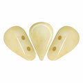 Amos® par Puca® - Opaque Ivory Ceramic Look, 10 gram Les perles par Puca® - Paris
