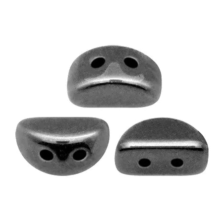 Kos® Par Puca® - Jet Hematite, 10 gram Les perles par Puca® - Paris
