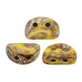Kos® Par Puca® - Opaque Jonquil Picasso, 10 gram Les perles par Puca® - Paris