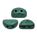 Kos® Par Puca® - Metallic Matte Green Turquoise, 10 gram Les perles par Puca® - Paris