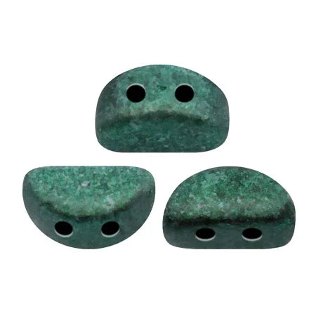 Kos® Par Puca® - Metallic Matte Green Turquoise, 10 gram Les perles par Puca® - Paris