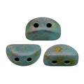 Kos® Par Puca® - Opaque Aqua Deep Gold, 10 gram Les perles par Puca® - Paris