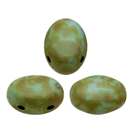 Samos® par Puca® - Opaque Aqua Picasso, 10 gram Les perles par Puca® - Paris