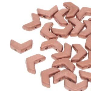 Chevron Duo - Bronze Copper 10x4mm, 1 sträng Hilmas Pyssel